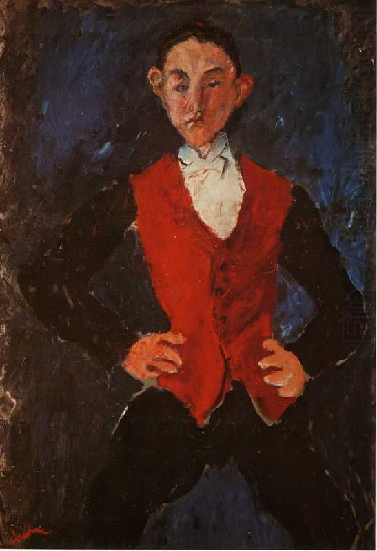 Chaim Soutine Portrait of a Boy china oil painting image